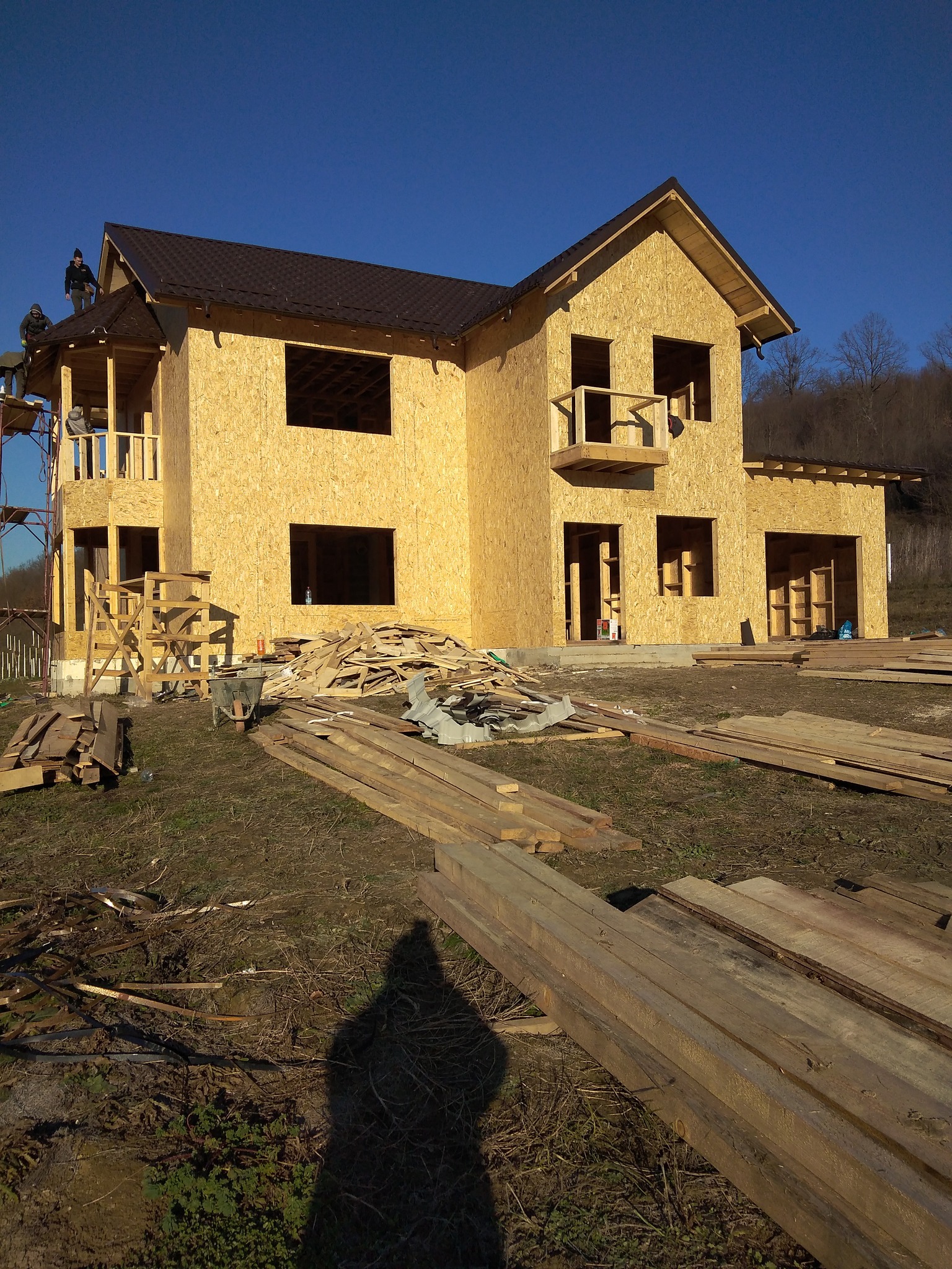 Casa canadiana din lemn Focsani - Testiuc Construct