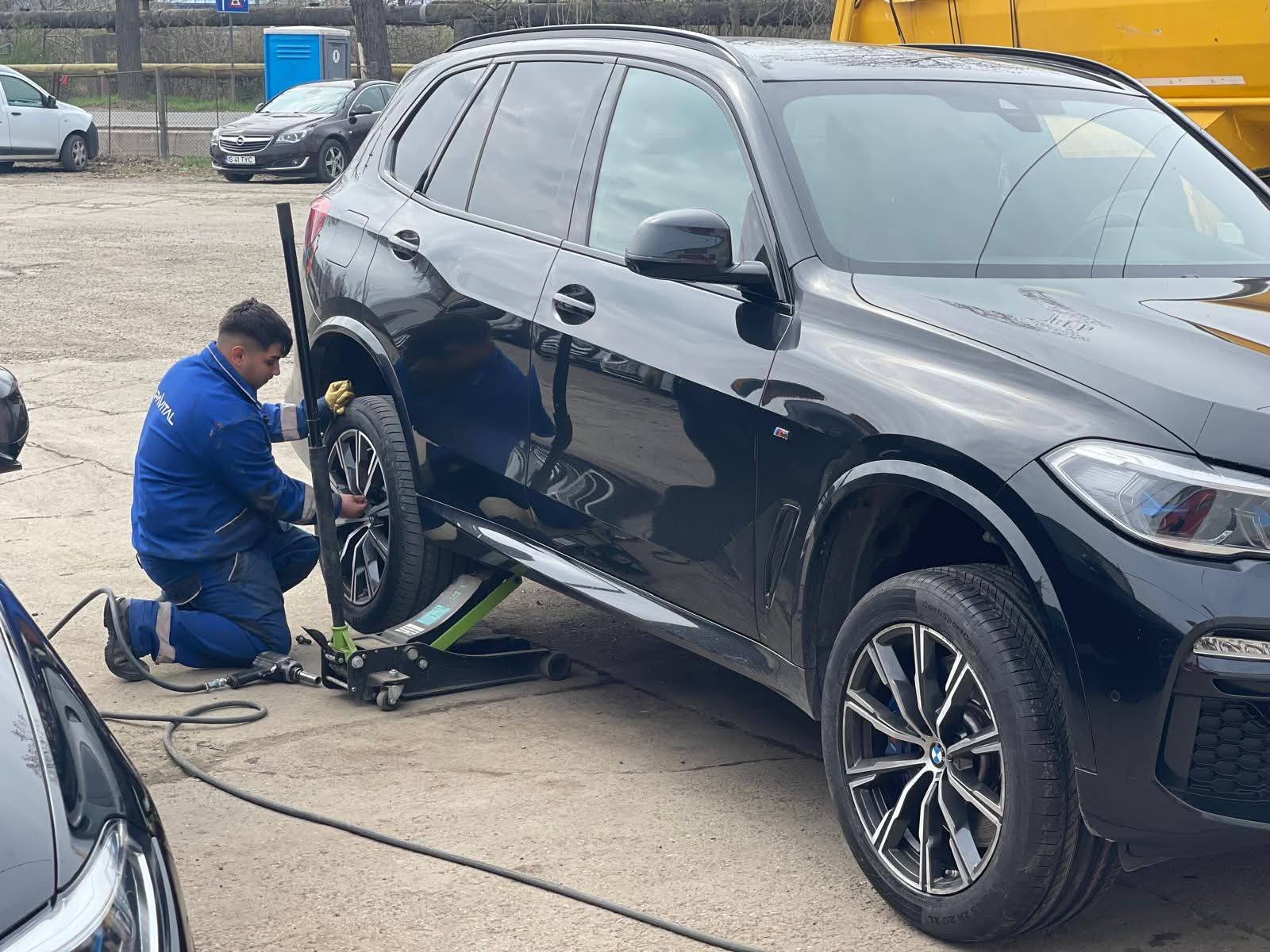 Service anvelope pentru camioane DAF